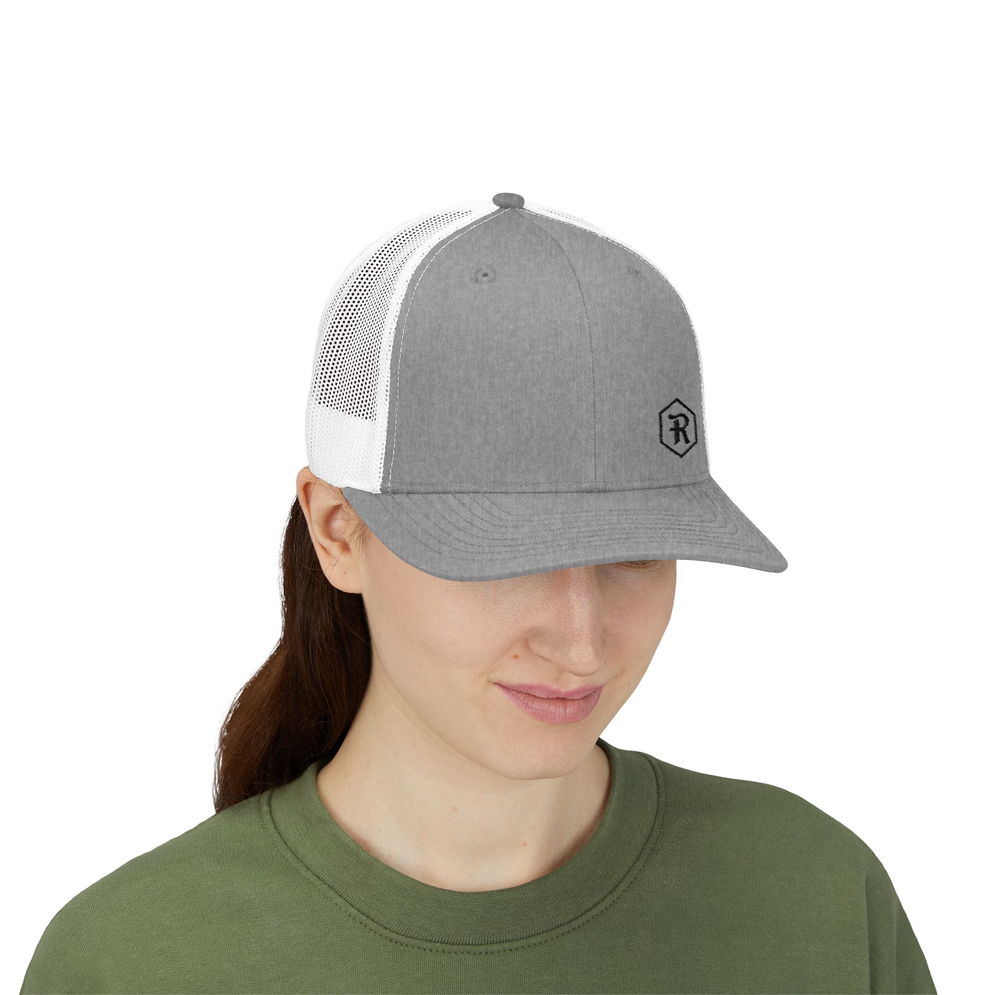 Snapback Trucker Cap | Mesh Back Adjustable Embroidered Hat | Faith Apparel - RESTERATION