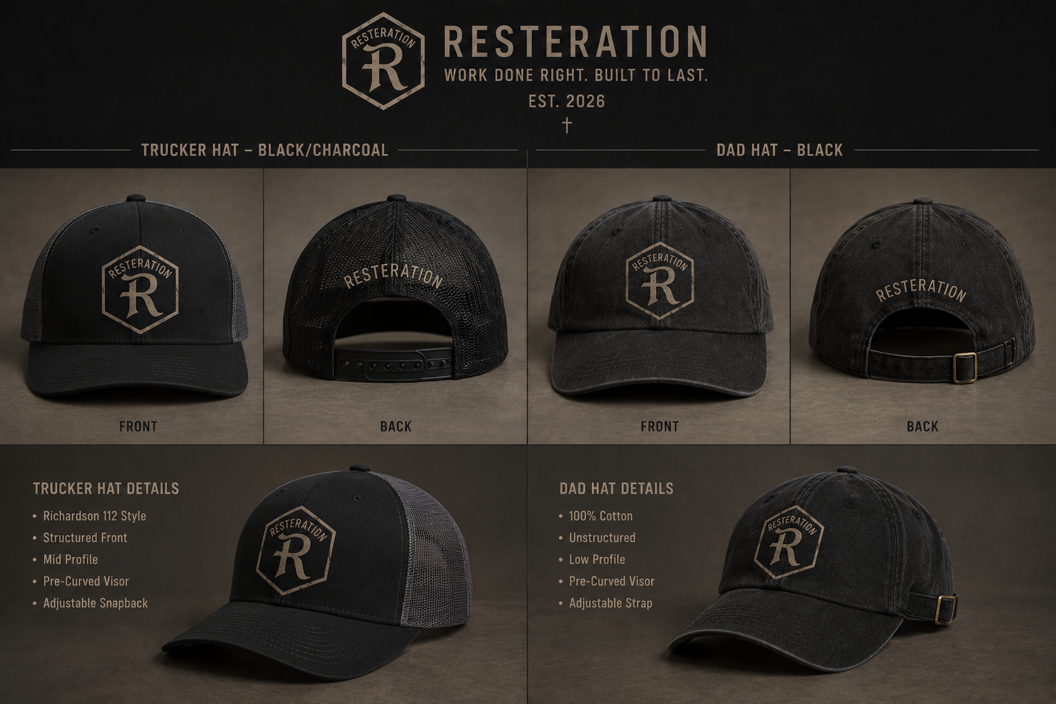 Men's RESTERATION Dad Hat