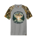 His Creation Fishing Camo-Sleeve Tee - Resteration