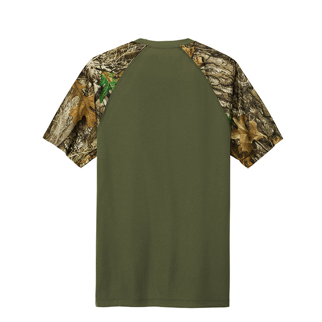 His Creation Fishing Camo-Sleeve Tee - Resteration